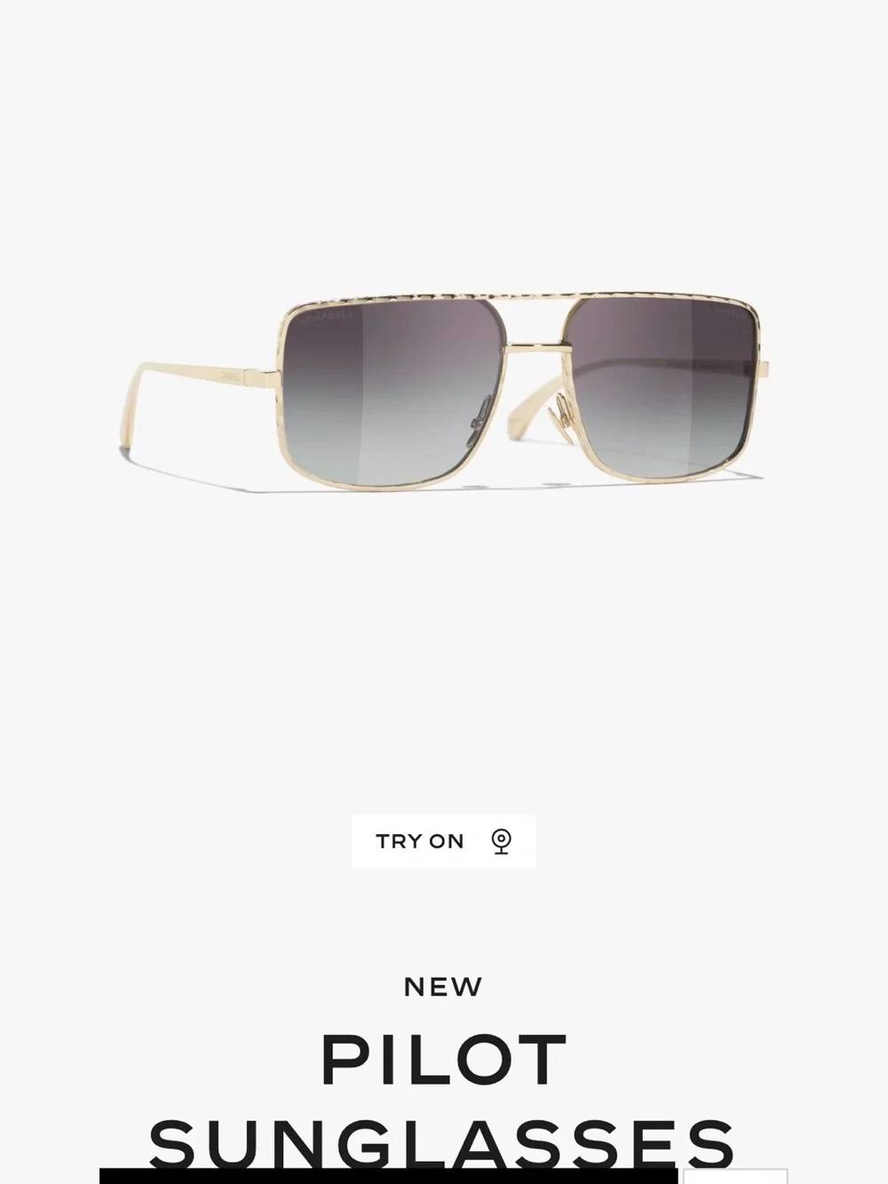 Chanel Pilot Sunglasss